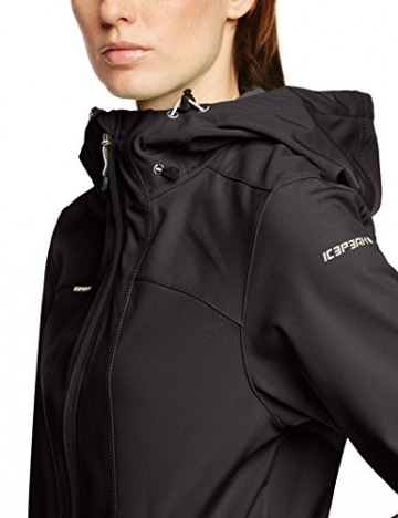 Icepeak Sisko Softshelljacke Damen in Schwarz